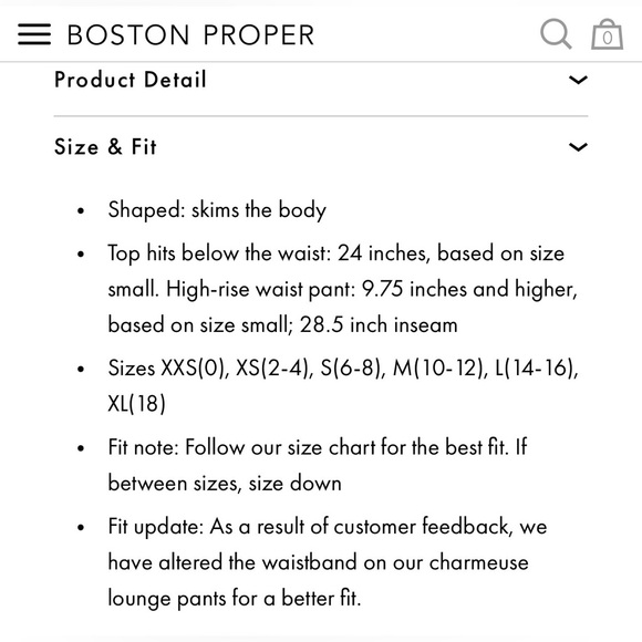 Boston Proper Like NEW Charmeuse Cargo 2Piece Elevated Luxe Lounge Set Small - Picture 16 of 17